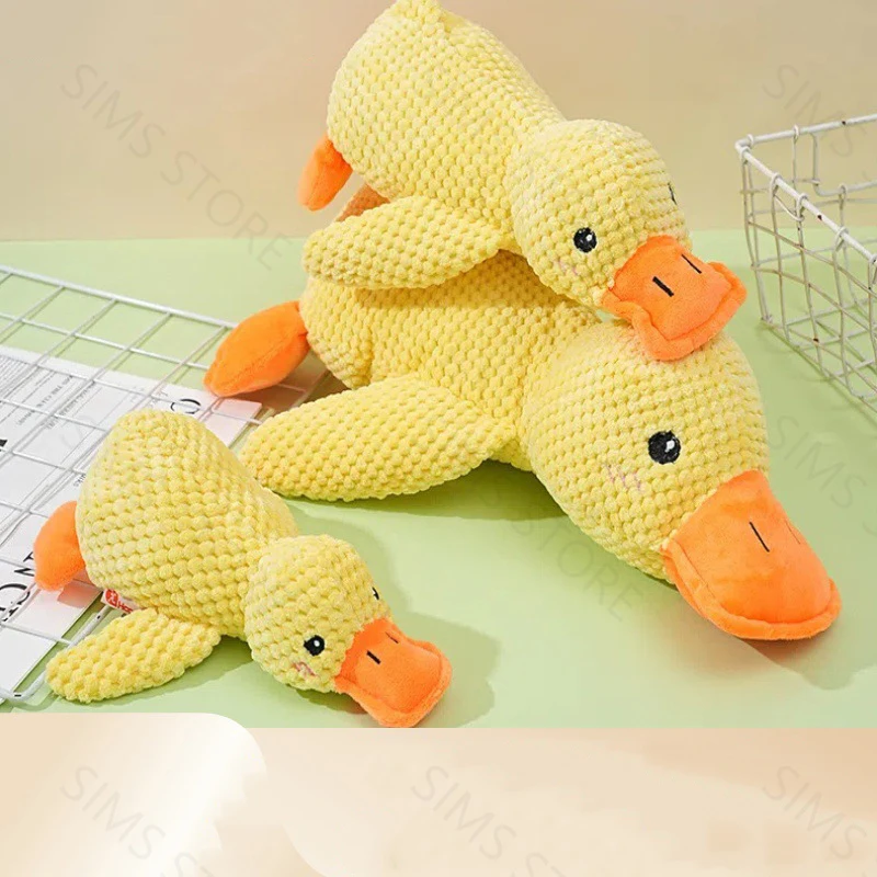 Brinquedo Molar para Cães Pequenos Pato Amarelo Interativo - Imagem 5