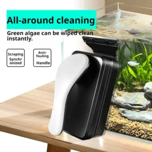 escova magnética flutuante para aquário