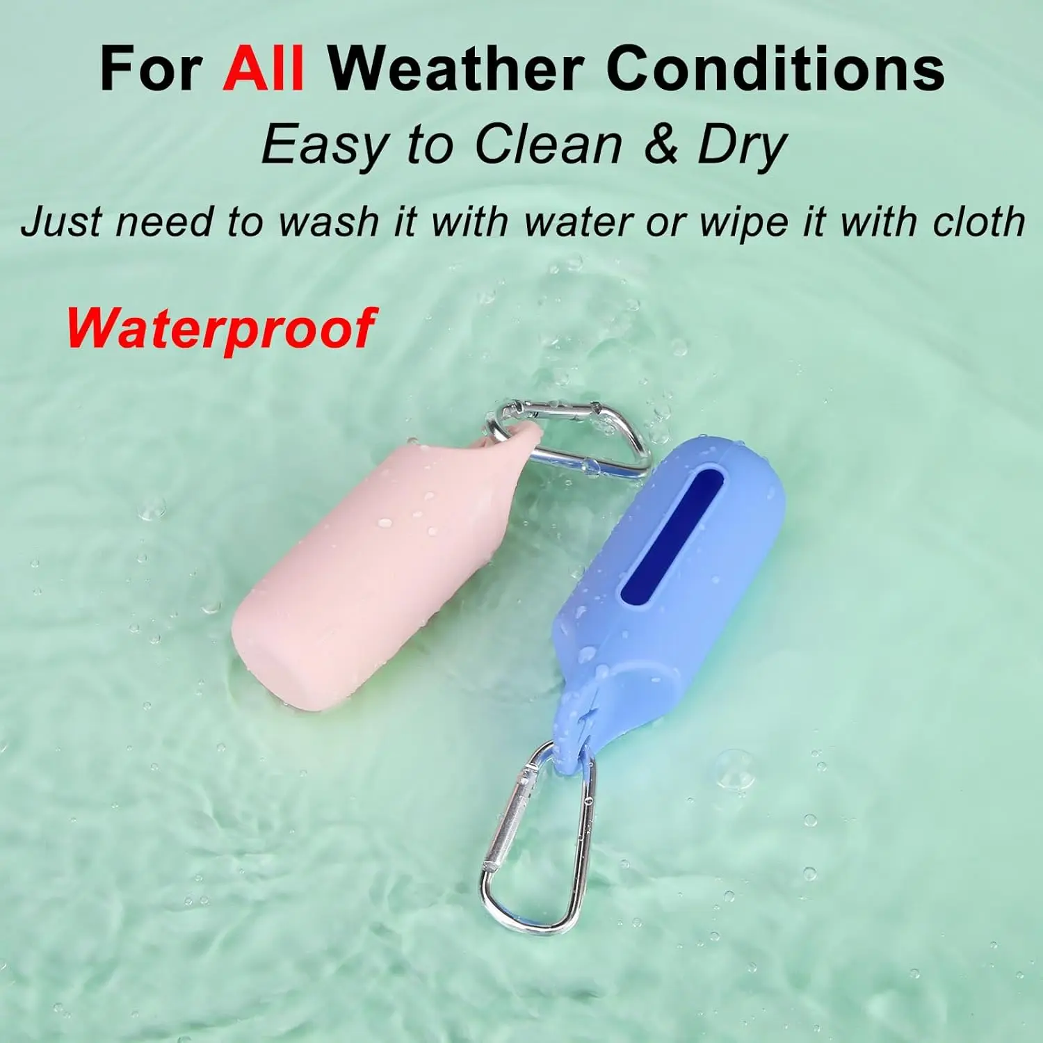 Dispensador de Sacos de Cocô de Silicone para Cães Portátil - Imagem 5