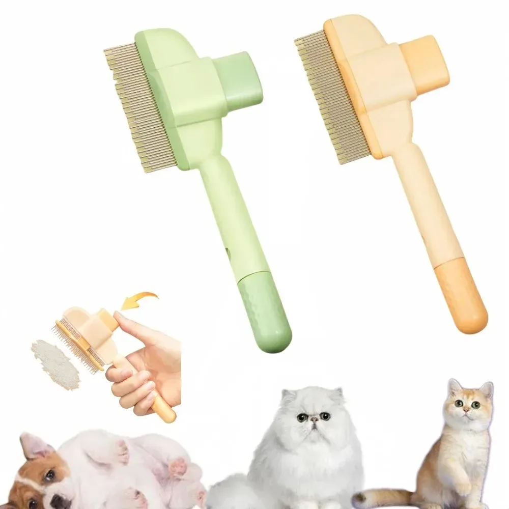 escova autolimpante para cães e gatos