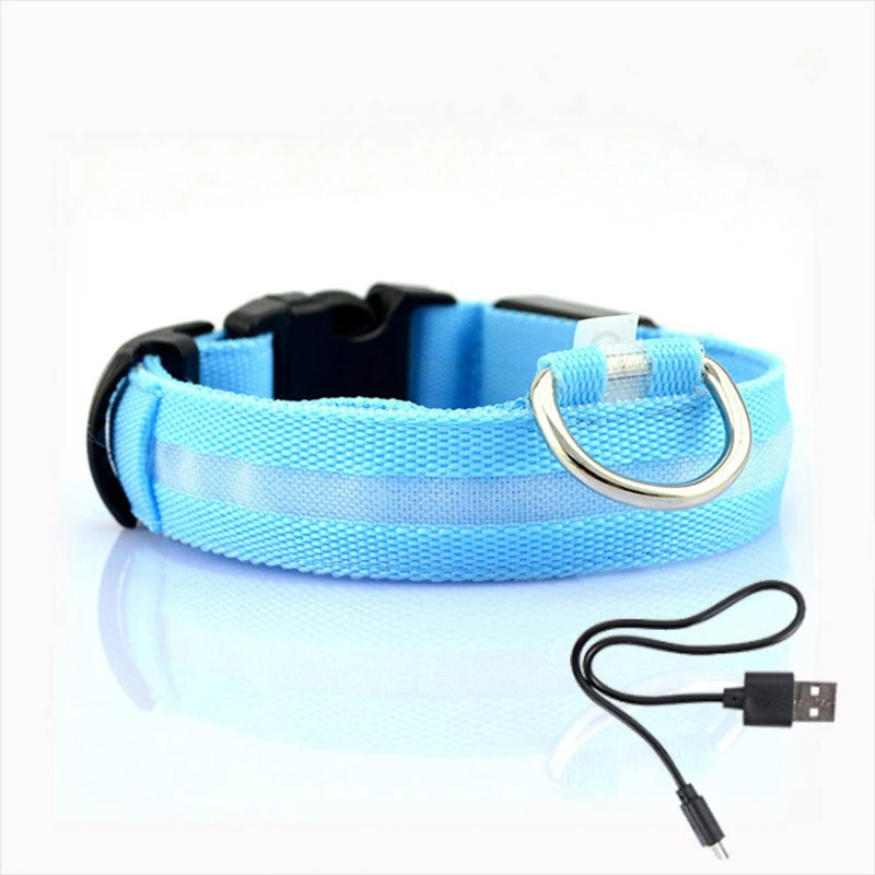 Coleira LED para Cães Recarregável USB e Anti-Perda - Imagem 4
