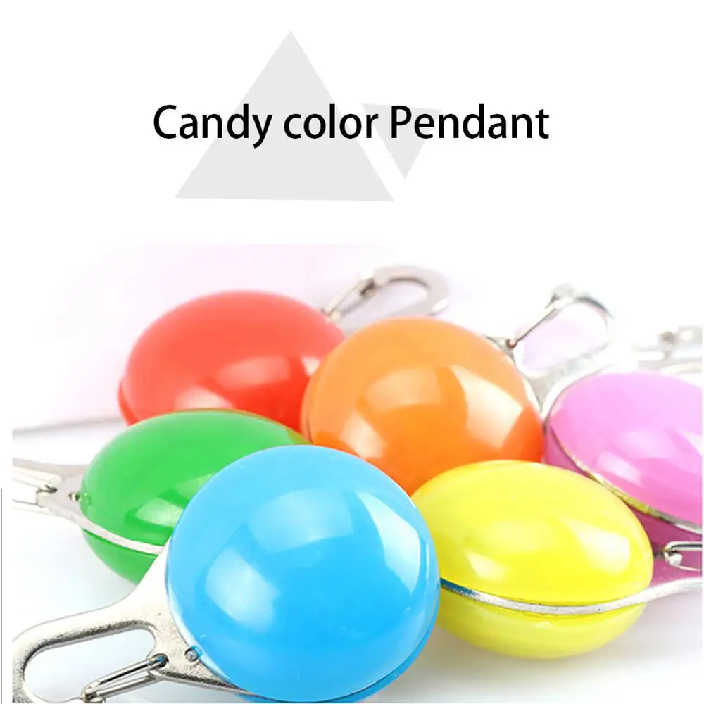 Pingente LED para Coleira de Cães e Gatos 5,5 cm com Luz Noturna - Image 2