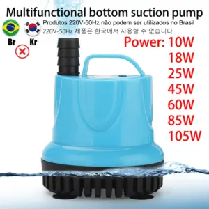 bomba submersível para aquário
