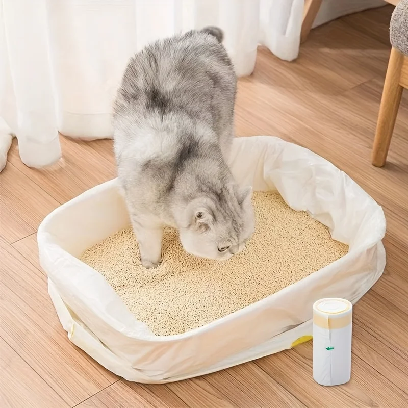 Saco de Areia para Gatos com Cordão para Caixa de Areia - Imagem 5