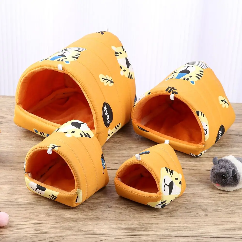 Toca de Flanela para Hamster e Roedores Pequenos Suspensa ou no Chão - Imagem 4