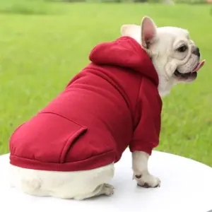 roupa para cães pequenos com capuz