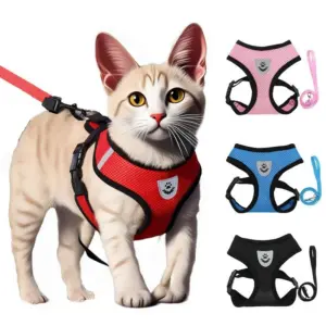 coleira peitoral para gatos antifuga