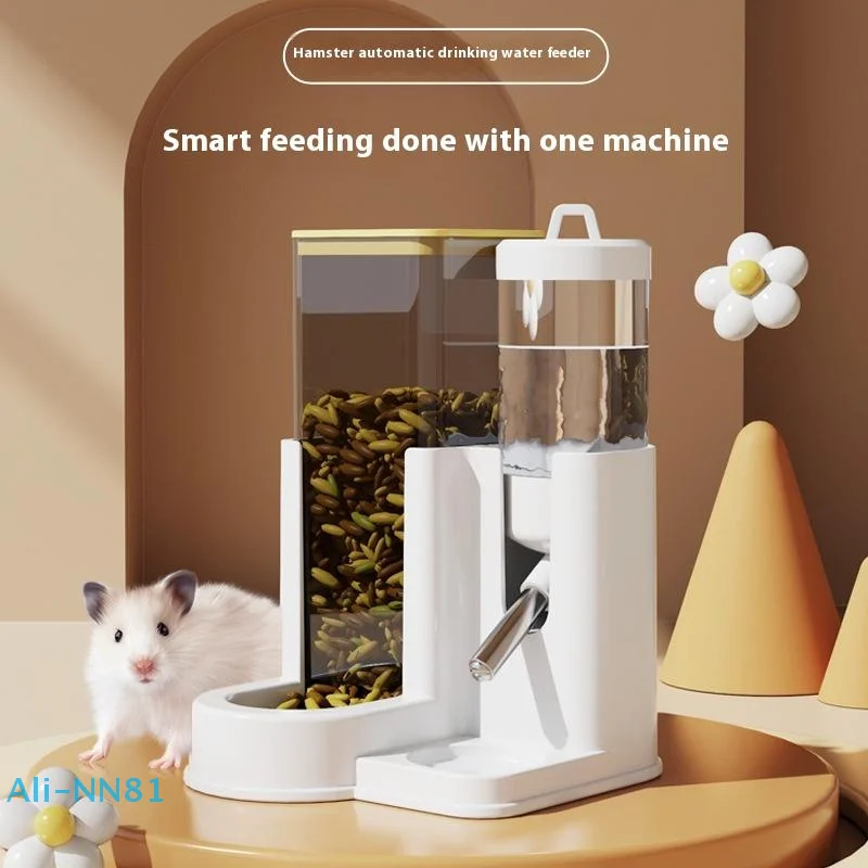 Alimentador e Bebedouro para Hamster 2 em 1 com Abastecimento Automático - Imagem 3