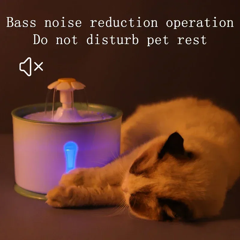 Fonte de Água Automática para Gatos 2,4 L Recarregável USB - Image 5