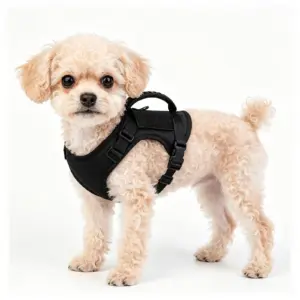 colete tático para cães pequenos ajustável