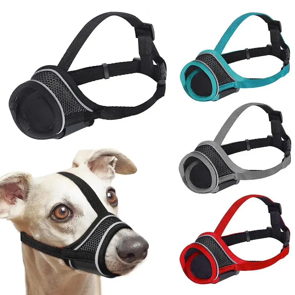 focinho respirável ajustável para cães