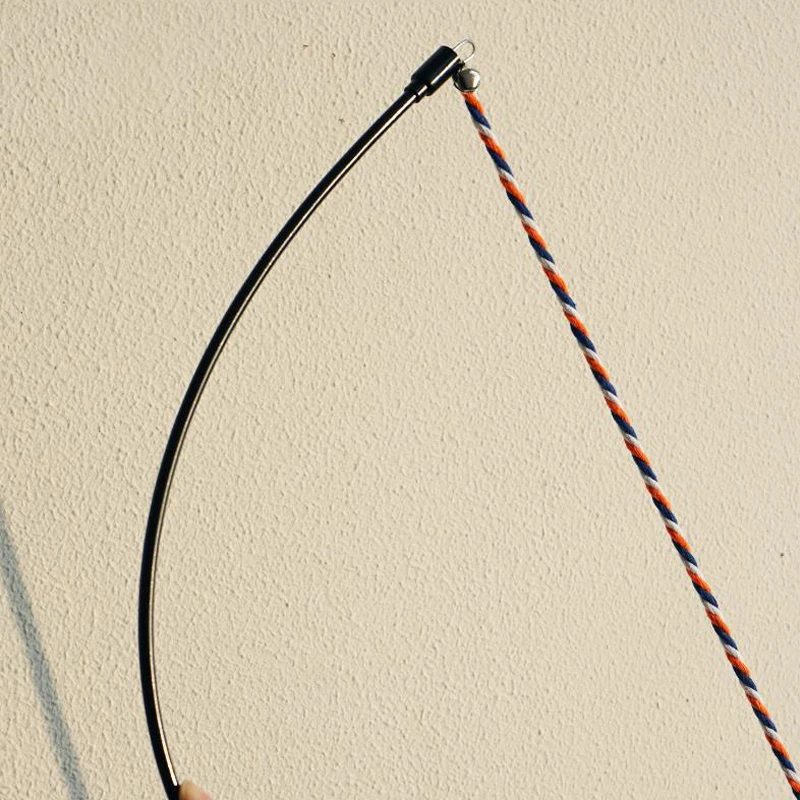 Varinha para Gatos com Corda de Algodão e Sino para Brincar - Imagem 2