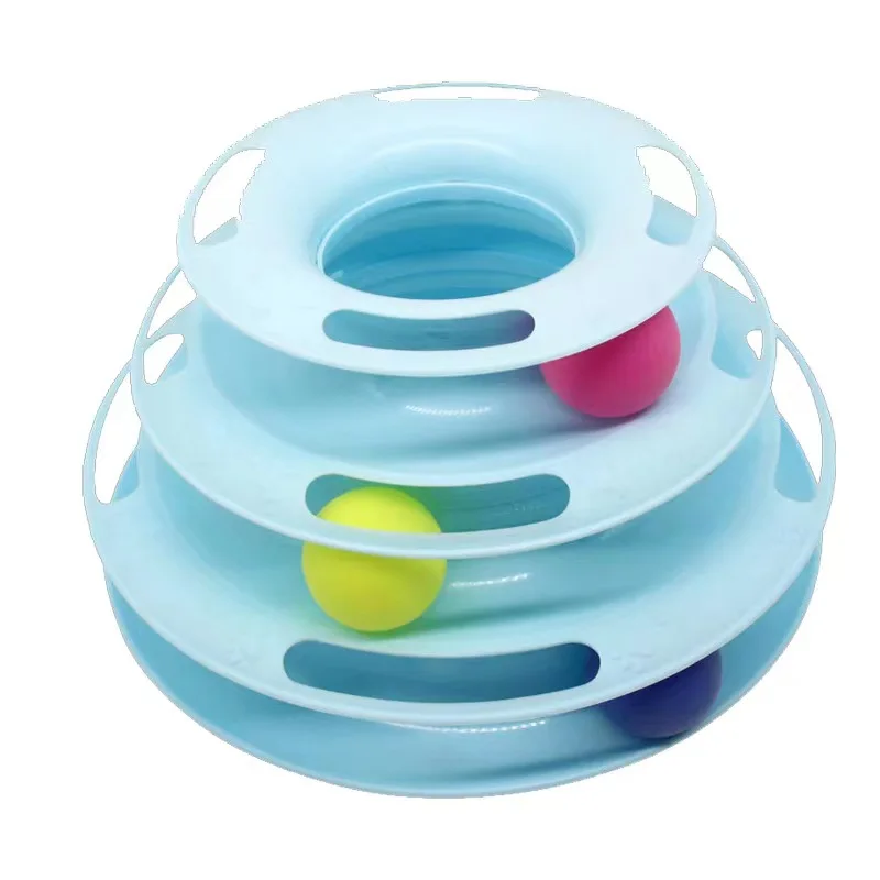Torre de Brinquedo para Gatos com 4 Níveis e Bolas Giratórias - Imagem 6