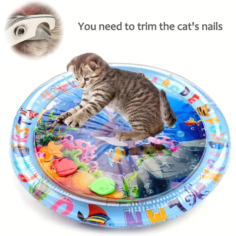 Tapete Aquático Sensorial para Pets Inflável Espesso - Imagem 3