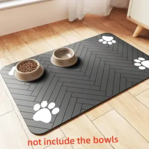 tapete absorvente para comedouro de cães e gatos