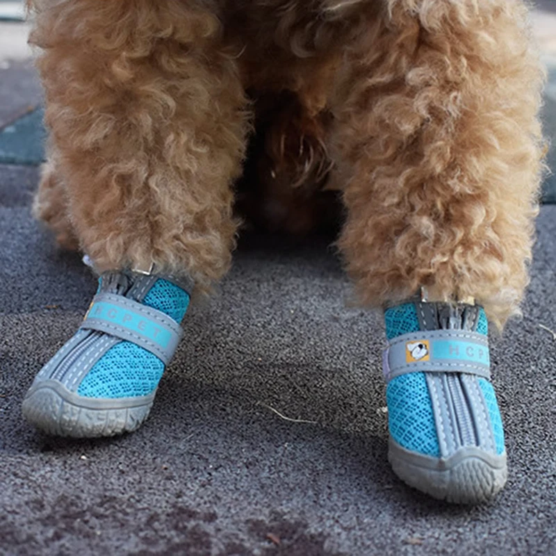 Sapatos para Cães Antiderrapantes de Pelúcia com Sola de Borracha - Imagem 2