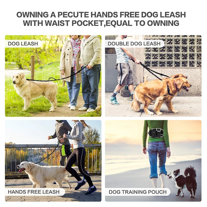 Pochete de Treinamento para Cães com Faixa Refletiva e Tecido Impermeável - Image 6