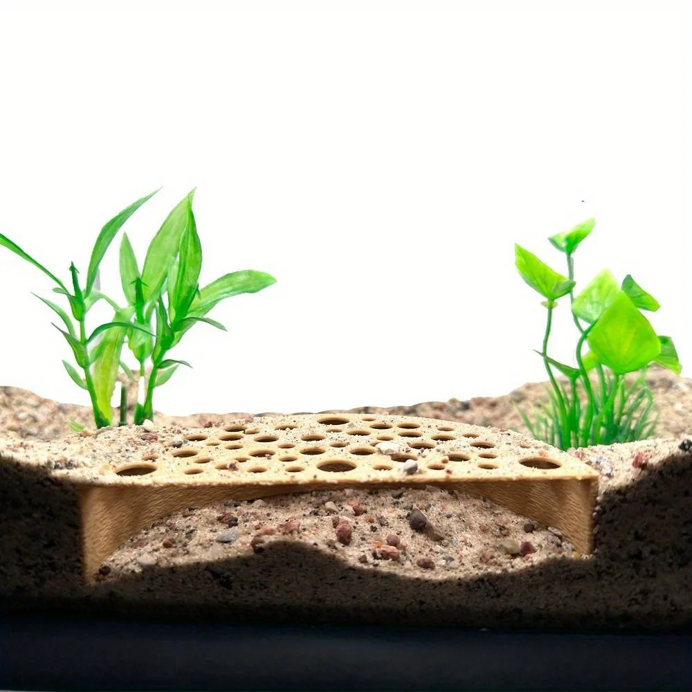 Abrigo de Plástico para Aquário Pequeno para Peixes e Camarões - Imagem 3