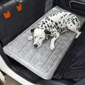 cama para cães de carro lavável