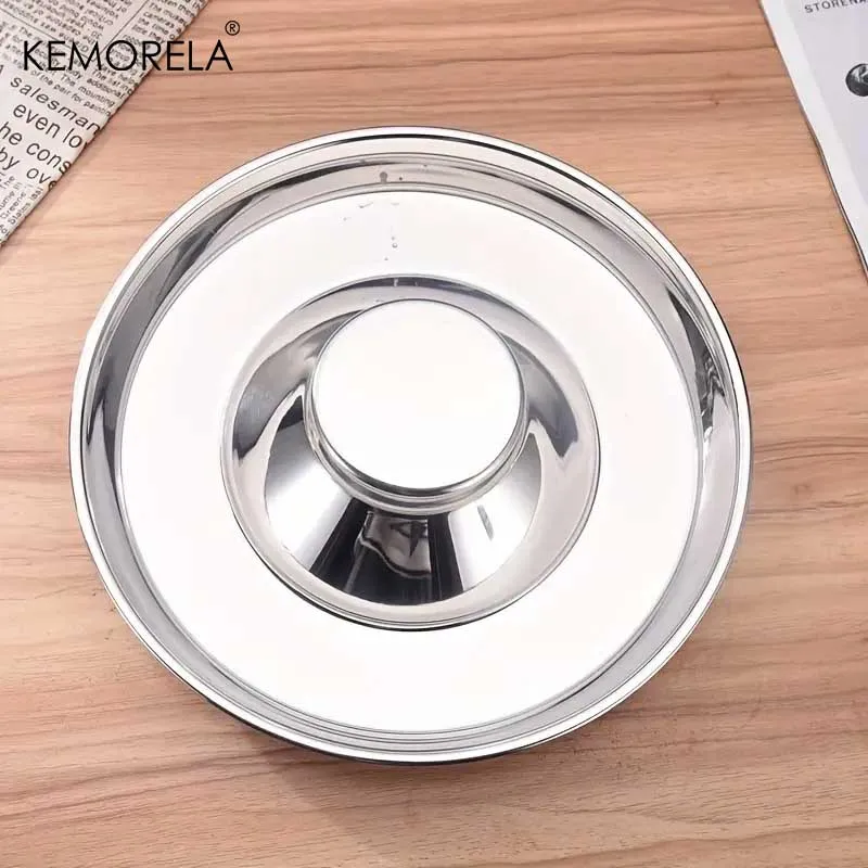 Tigela de Aço Inoxidável para Cães Alimentador Lento - Image 2