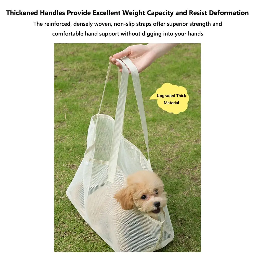 Bolsa de Transporte para Cães e Gatos Pequenos Dobrável e Respirável - Imagem 4