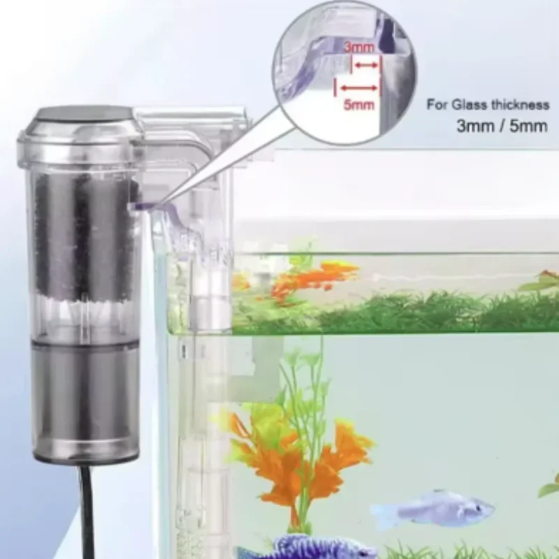 Mini Filtro de Aquário USB de Cascata para Tanque de Peixes Pequeno - Imagem 4