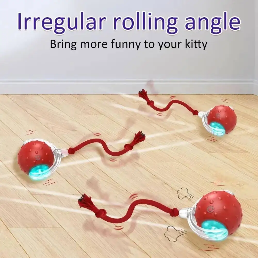 Brinquedo Interativo para Gatos Bola com Canto de Pássaro e Sensor de Movimento - Imagem 3