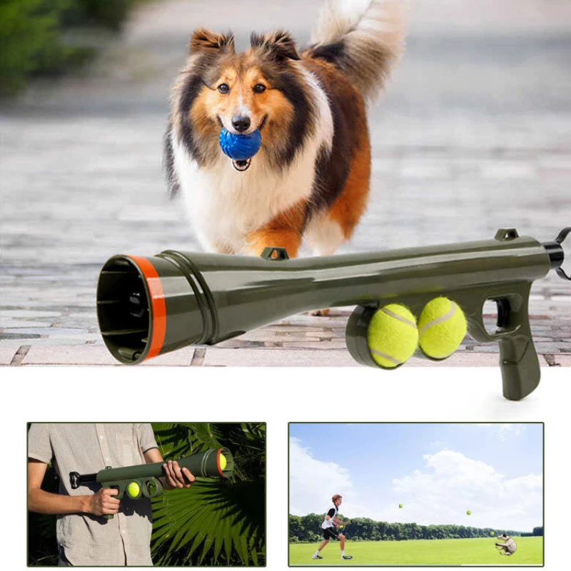 Lançador de Bolas para Cães de Treinamento e Atividades ao Ar Livre - Imagem 4