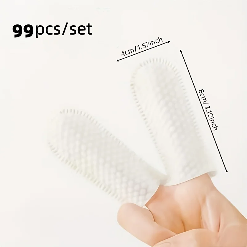 Lenços Descartáveis para Cães e Gatos 99 Unidades para Limpeza de Dentes e Ouvidos - Imagem 3