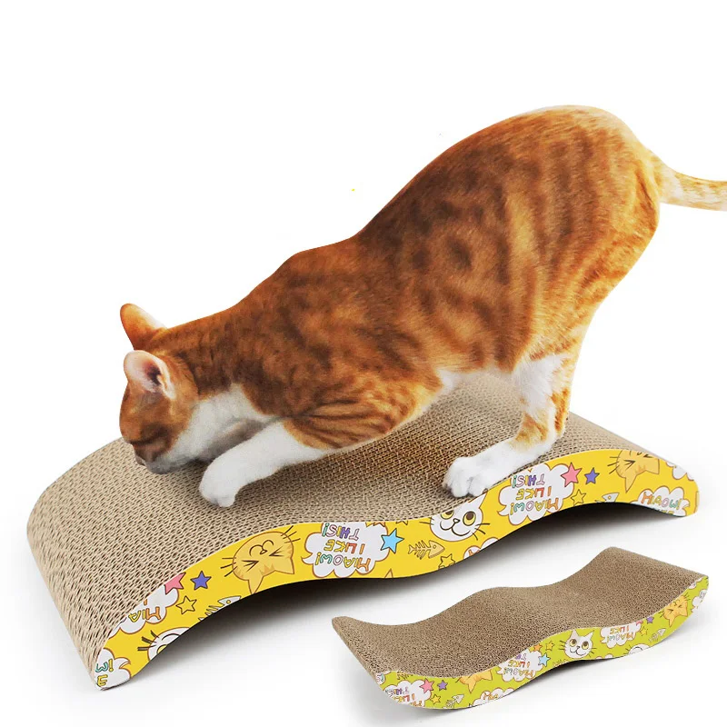 Arranhador para Gatos de Papelão Ondulado Resistente a Arranhões - Imagem 4