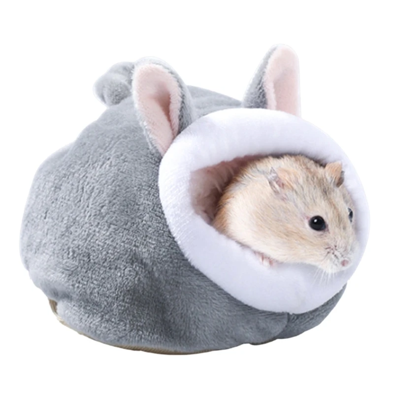 Cama Toca para Hamster de Veludo 12x10x9cm para Descanso - Image 5