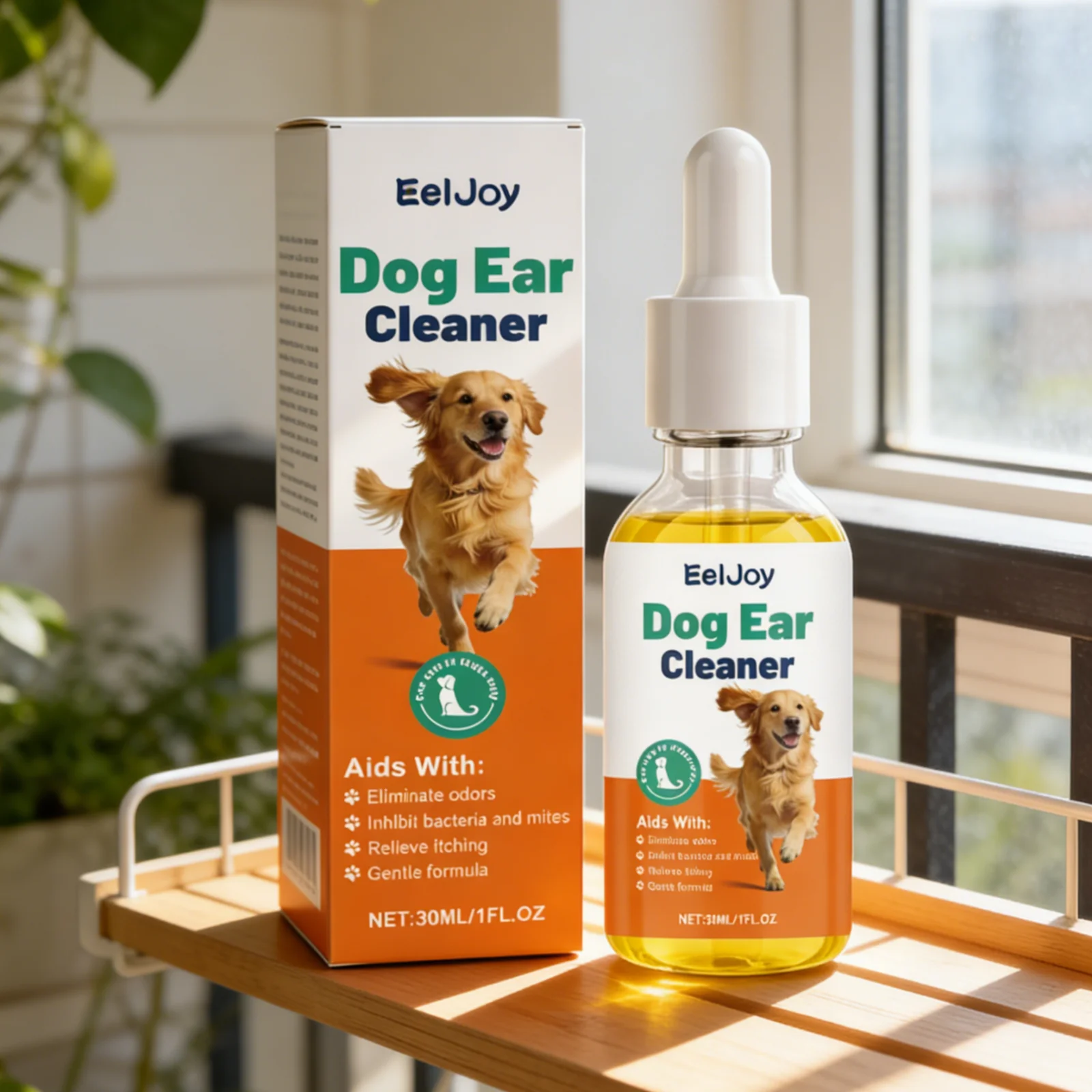 Limpador de Ouvidos EelJoy para Cães 30ml com Fórmula Suave - Imagem 4