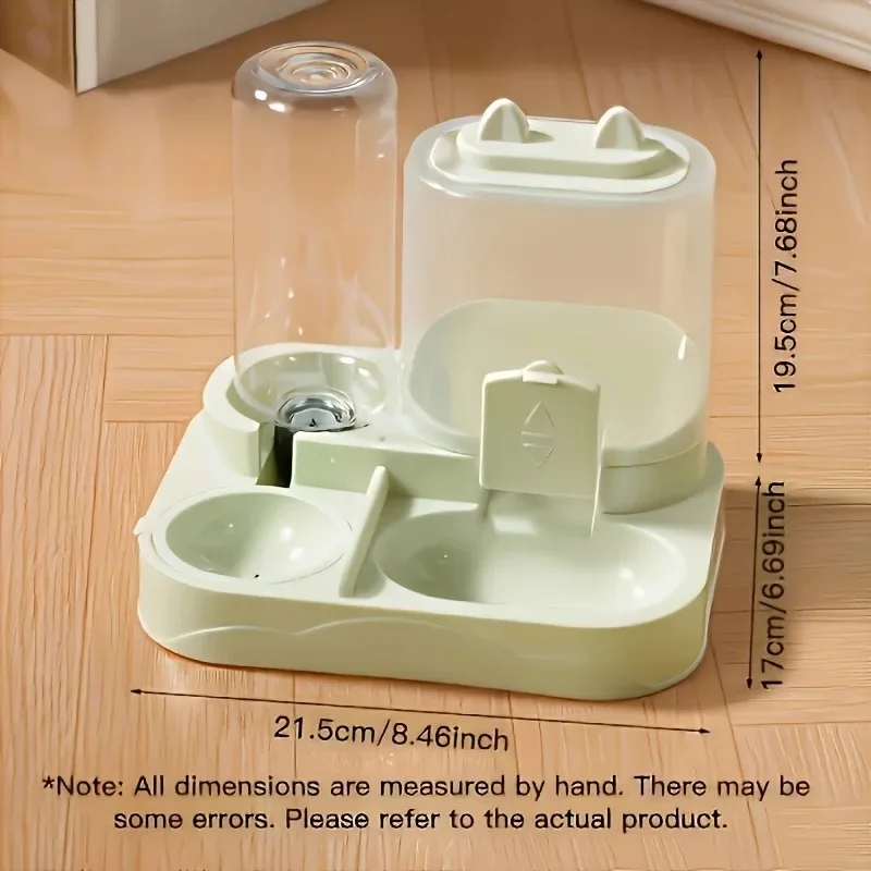 Alimentador Automático para Gatos e Cães Pequenos 2 em 1 Grande Capacidade - Imagem 6