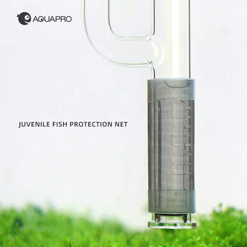 Filtro para Aquário de Aço Inoxidável com Rede Protetora 0,3 mm - Imagem 2