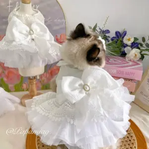 vestido princesa para cães pequenos