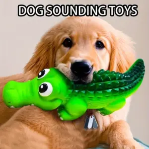 brinquedo de látex para cães bola sonora