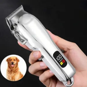 cortador de pelos elétrico sem fio para cães e gatos