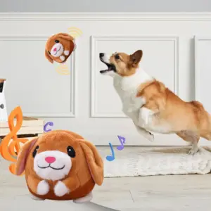 bola musical vibratória para cães