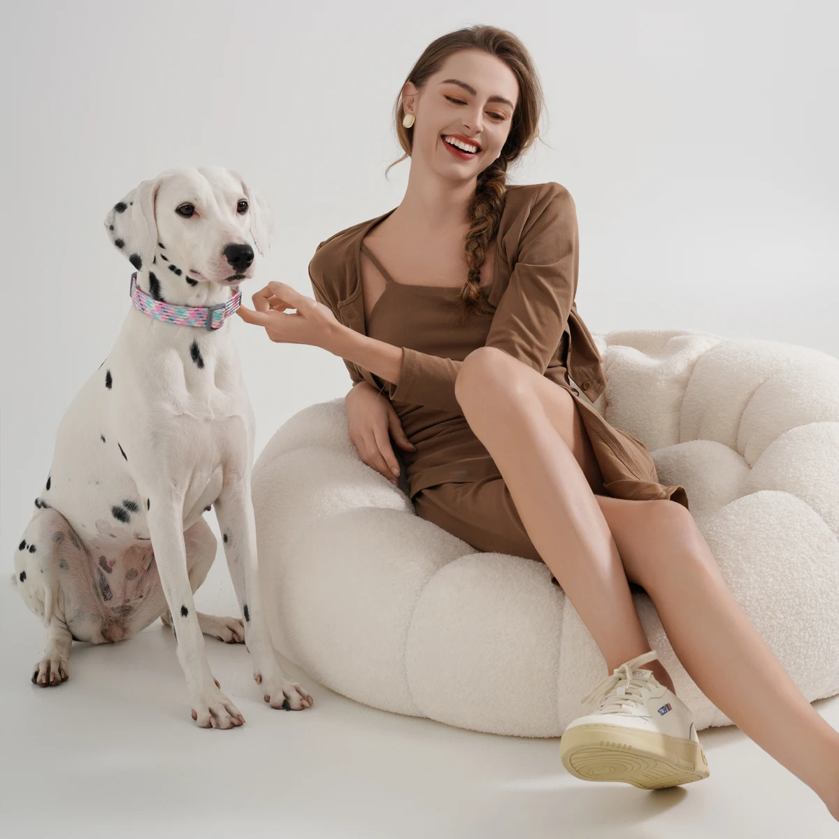 Conjunto de Coleira e Guia para Cães de Passeio ao Ar Livre - Image 4