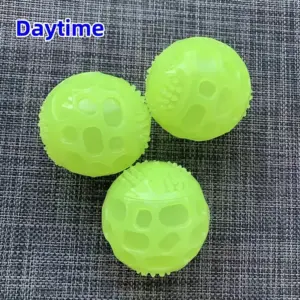 bola brinquedo cão brilha no escuro