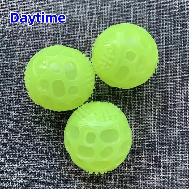 bola brinquedo cão brilha no escuro