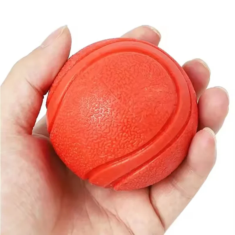 Bola de Borracha Elástica para Cães Sólida e Durável - Imagem 2