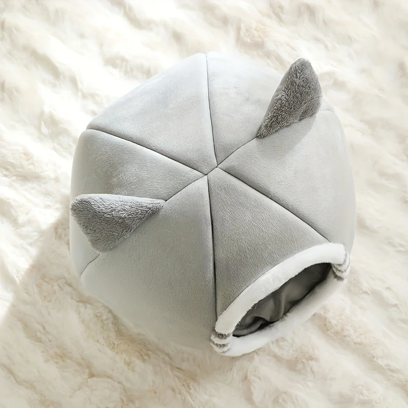 Cama Toca para Gatos e Cães Pequenos com Colchão de 35 cm - Imagem 6