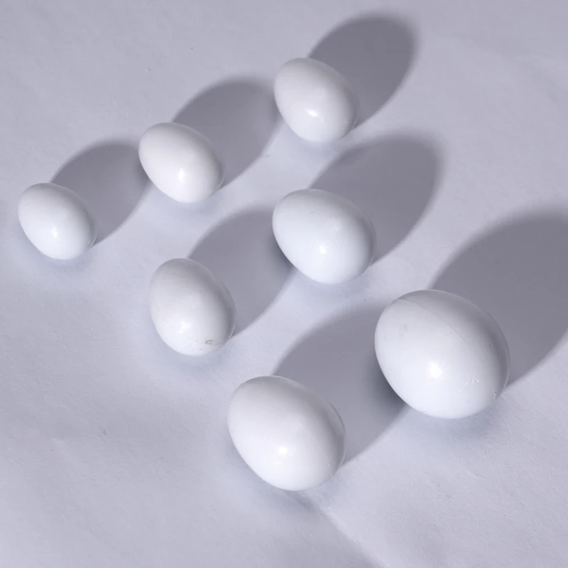 Ovo Falso para Pássaros e Pombos de Plástico Branco 10/20 Unidades - Imagem 5