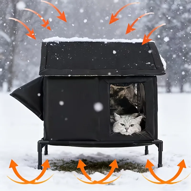 ninho de gato isolado para exterior