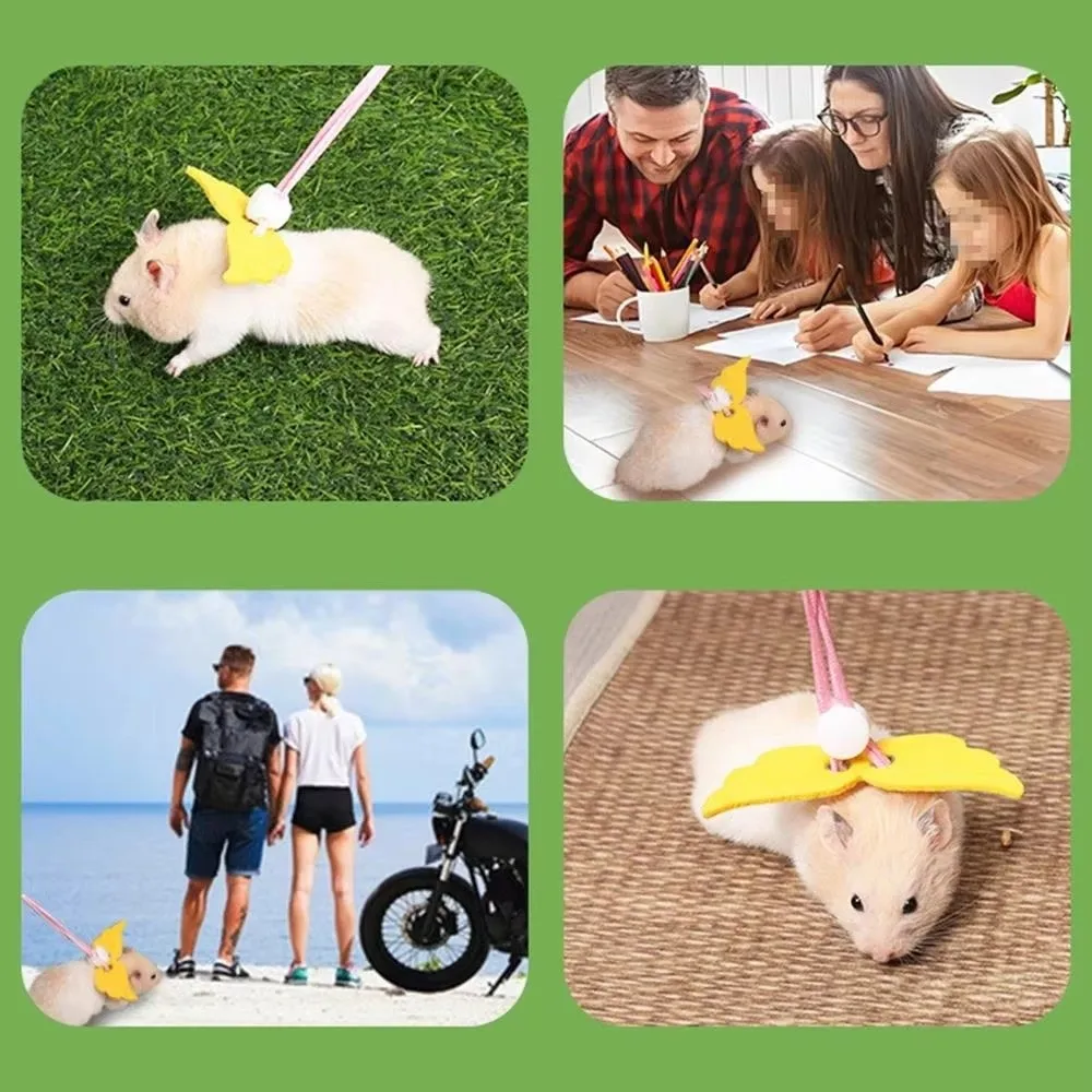 Coleira para Hamster com Fivela de Segurança Ajustável 1,4 m - Imagem 3