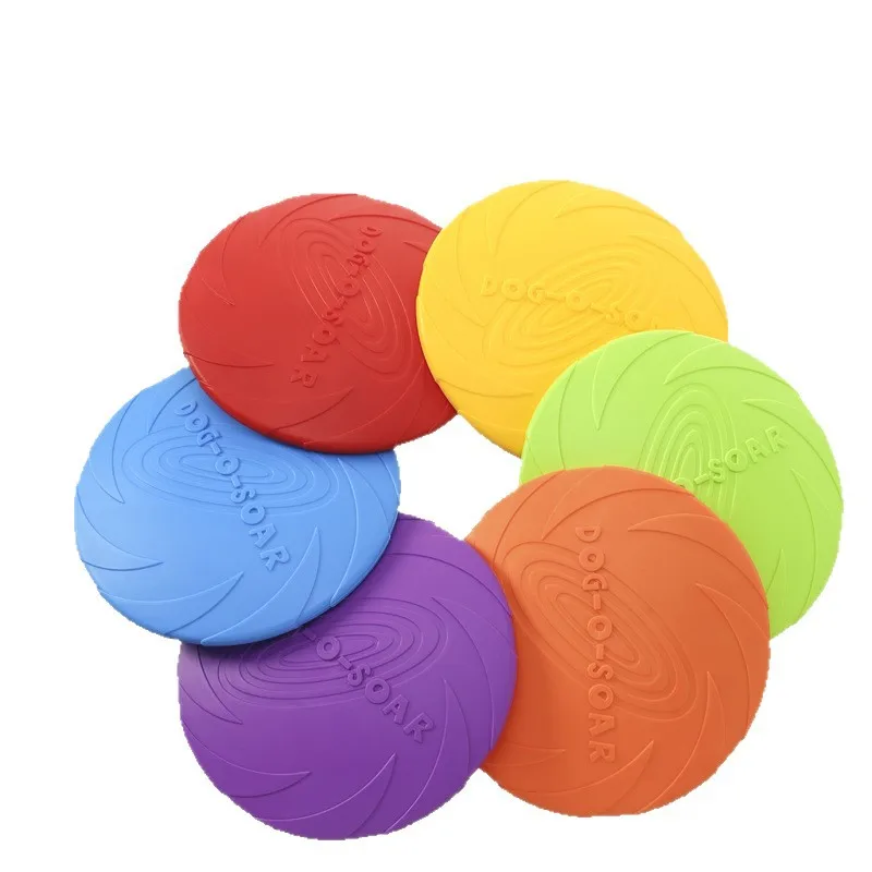Disco Voador para Cães de Silicone Macio e Resistente a Mordidas - Imagem 5