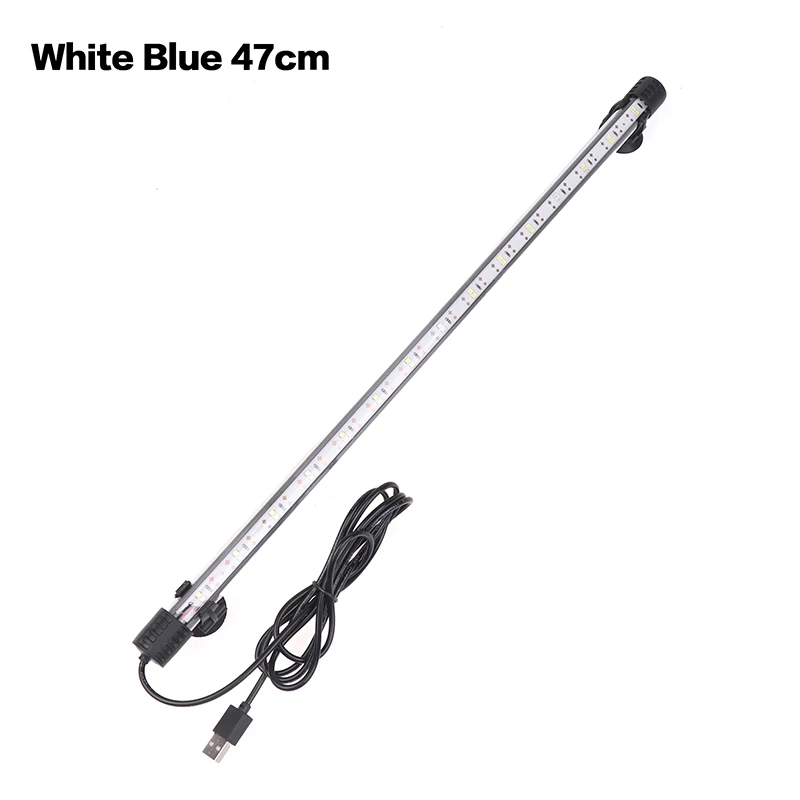 Luminária Submersível para Aquário LED 110-240V USB 17-47cm Uso em Terra ou Água - Imagem 3