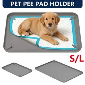 suporte de silicone para tapete higiênico de cães