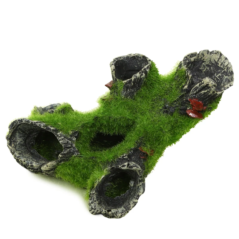 Tronco de Resina para Aquário com Caverna Esconderijo - Imagem 5